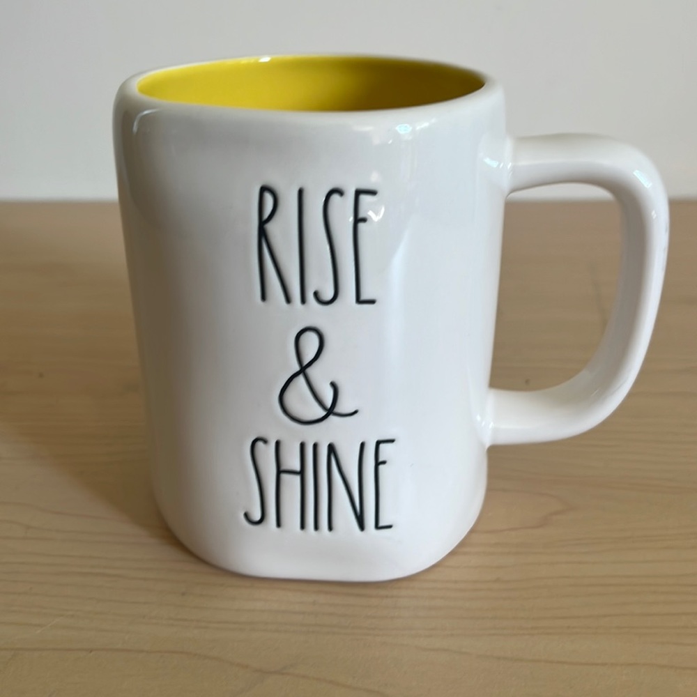 Rae Dunn rise and shine mug